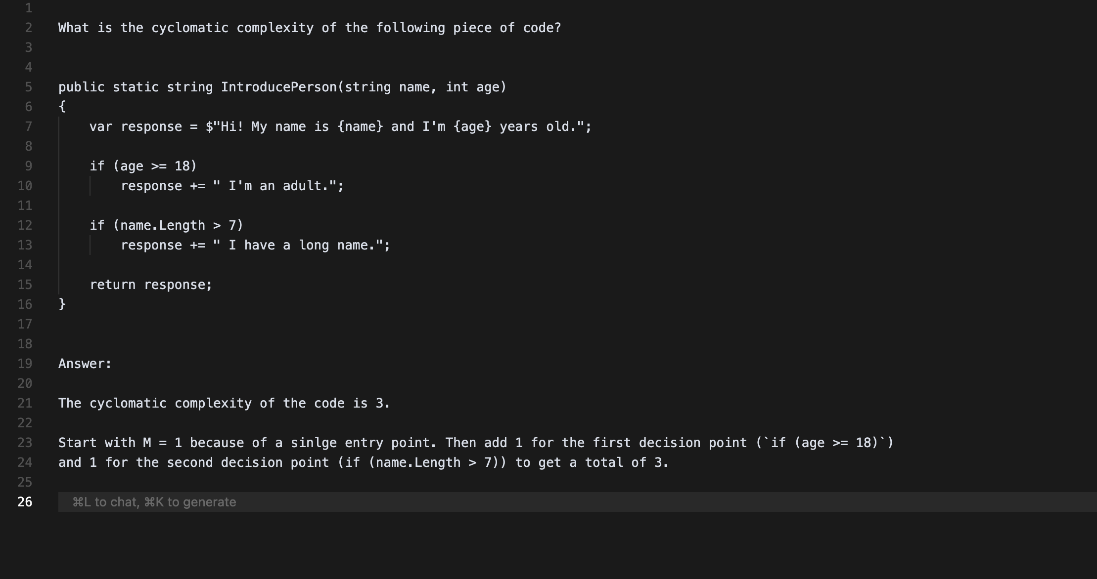cyclomatic-complexity-exercise