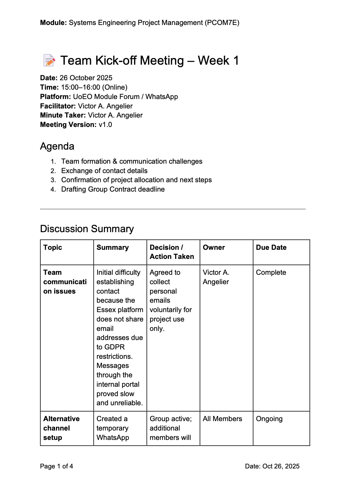 group meeting 1 page 1